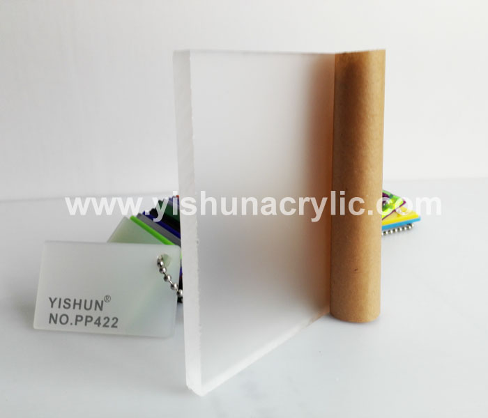 Clear Frosted Plastic Acrylic Sheet Pmma Perspex Sheet For Glass Door Wall Plate Decoration Guangdong Yishun Material Limited