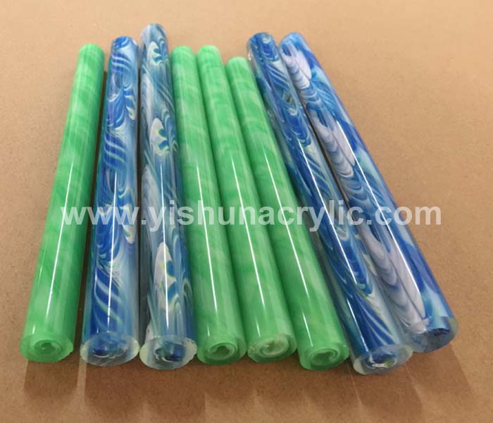 Colorful Cast Acrylic Rod and Tube Transparent Bubble Rectangle Acrylic Rod  - China PMMA Rod