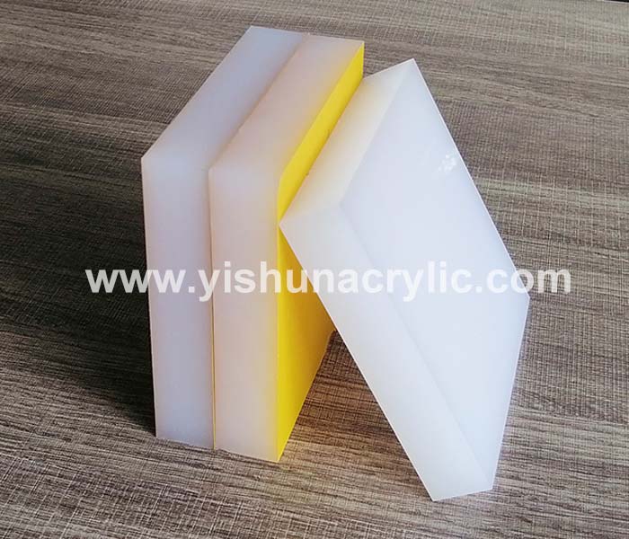 White & Black 30mm 40mm 50mm Thick Acrylic Perspex Plastic Blocks