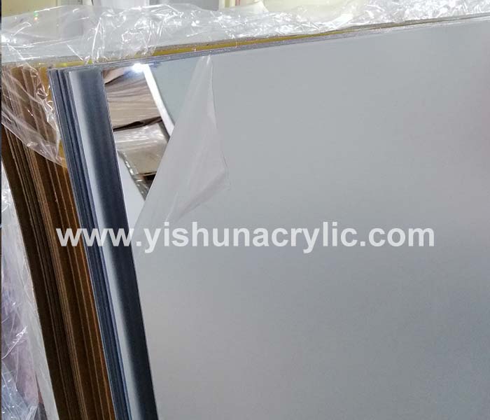 广州定制0.8-6MM厚度 银色亚克力镜面板